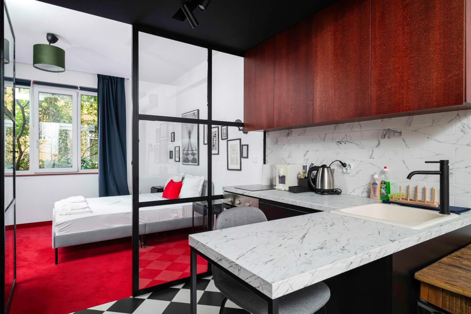 Central Art-Inspired Flat With Private Garage Sofia Esterno foto