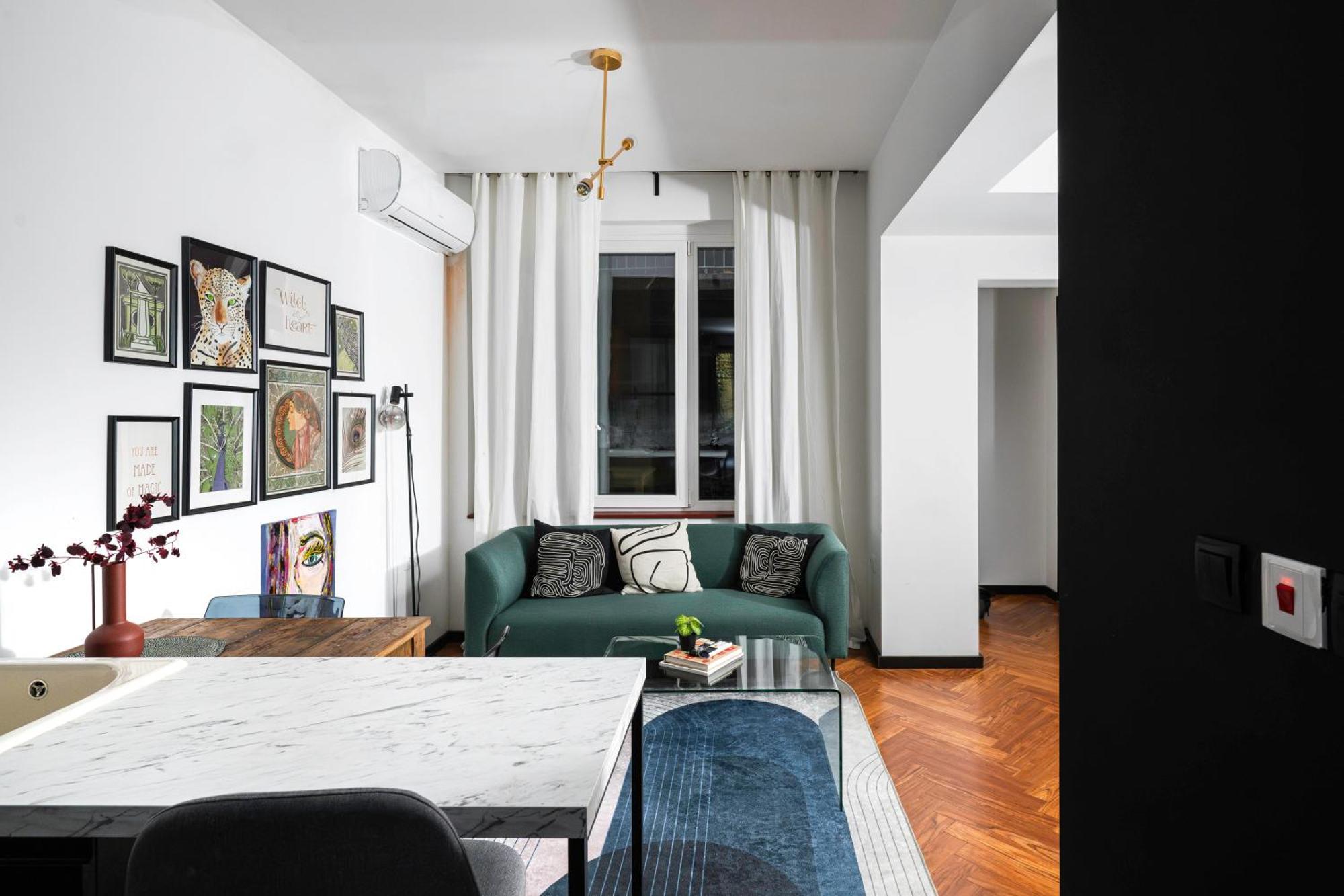 Central Art-Inspired Flat With Private Garage Sofia Esterno foto
