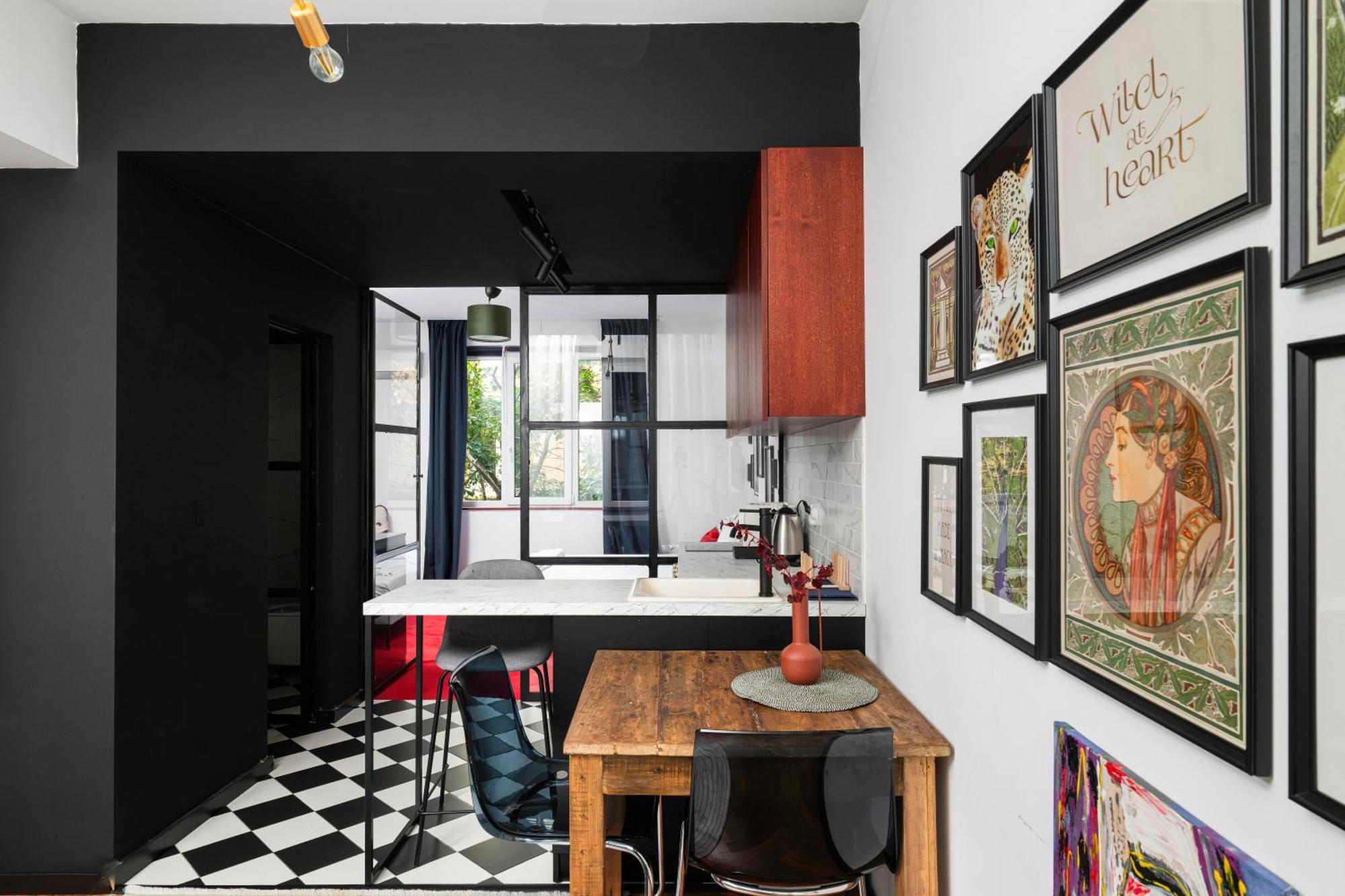 Central Art-Inspired Flat With Private Garage Sofia Esterno foto